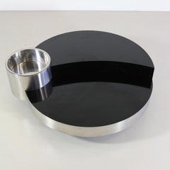Table basse de luxe par Willy Rizzo:: Sabot:: 1970