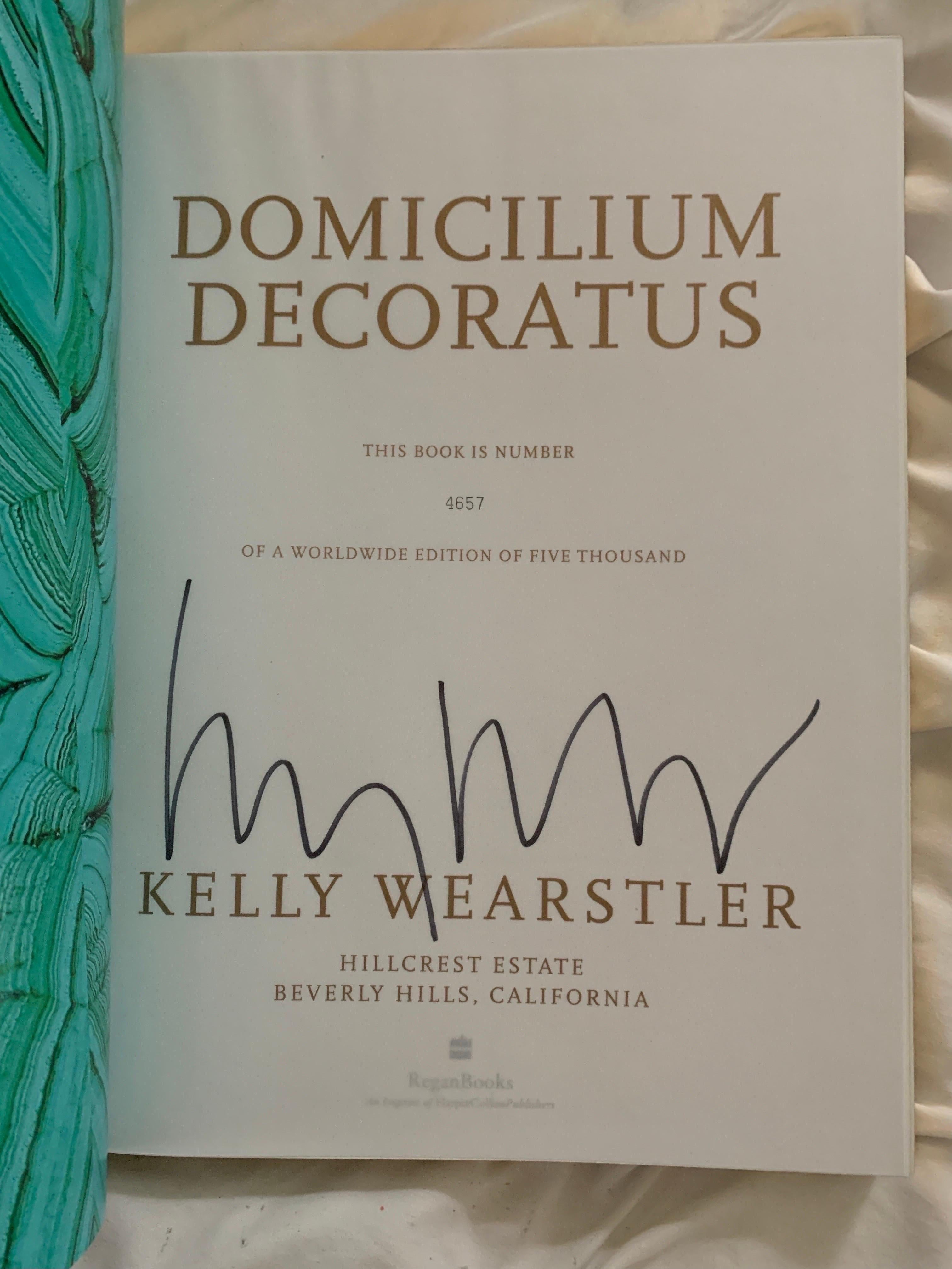 Deluxe S/N Edición Limitada de Domicilium Decoratus Kelly Wearstler Beverly Hills en venta 9