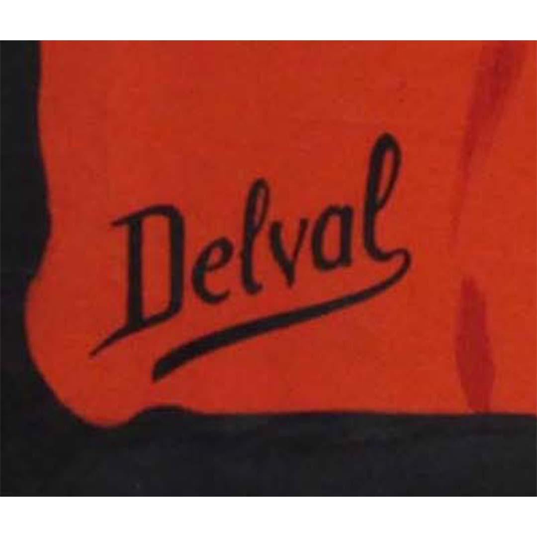 Affiche originale de Delval pour Fap'anis alcohol celui des connaisseurs en vente 2