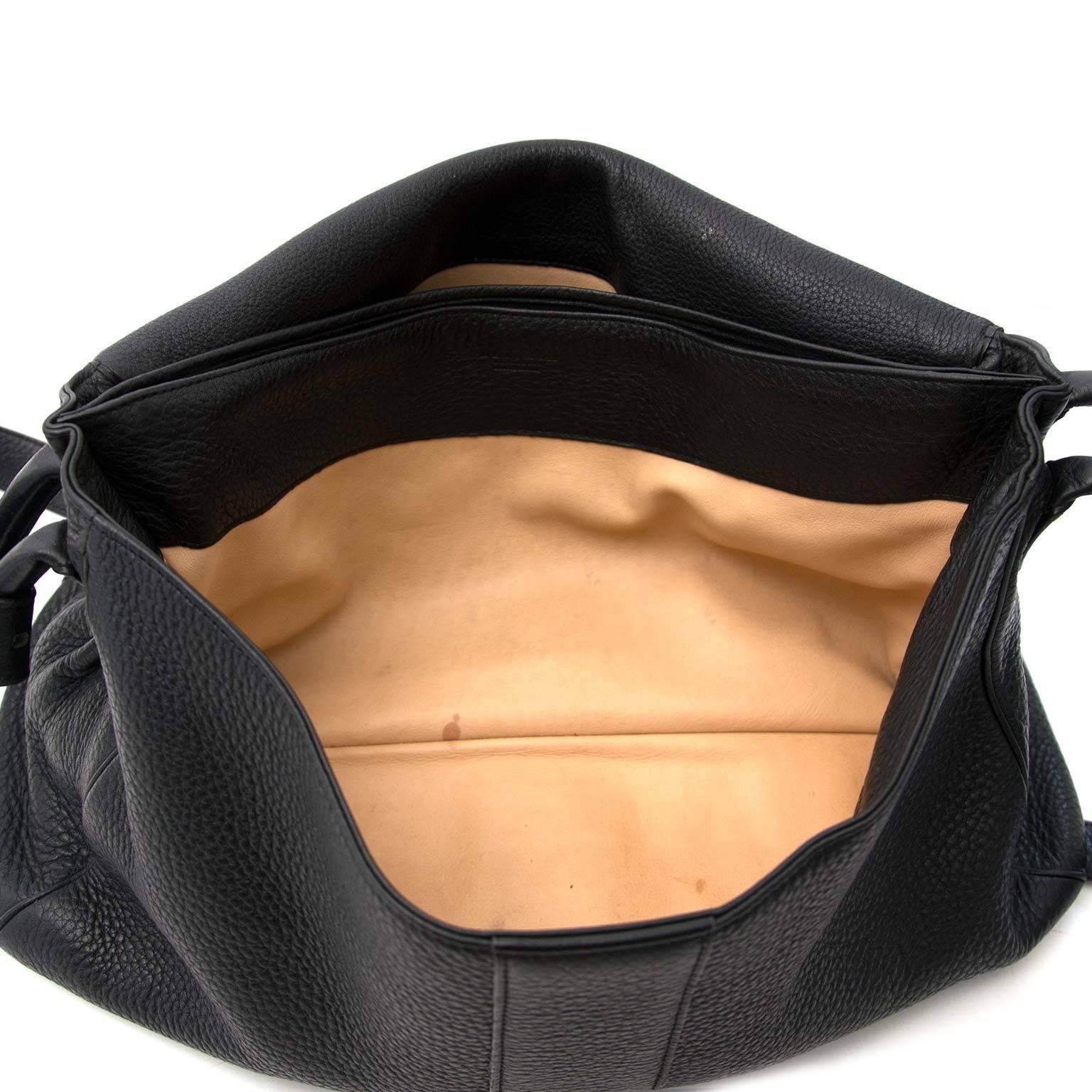Delvaux Black Brillant Besace Shoulder Bag 1