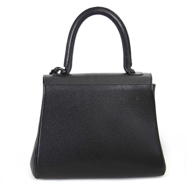 Delvaux Black Brillant PM Bag For Sale at 1stdibs