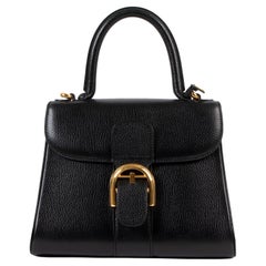 Delvaux Black Brillant PM Shoulder Bag