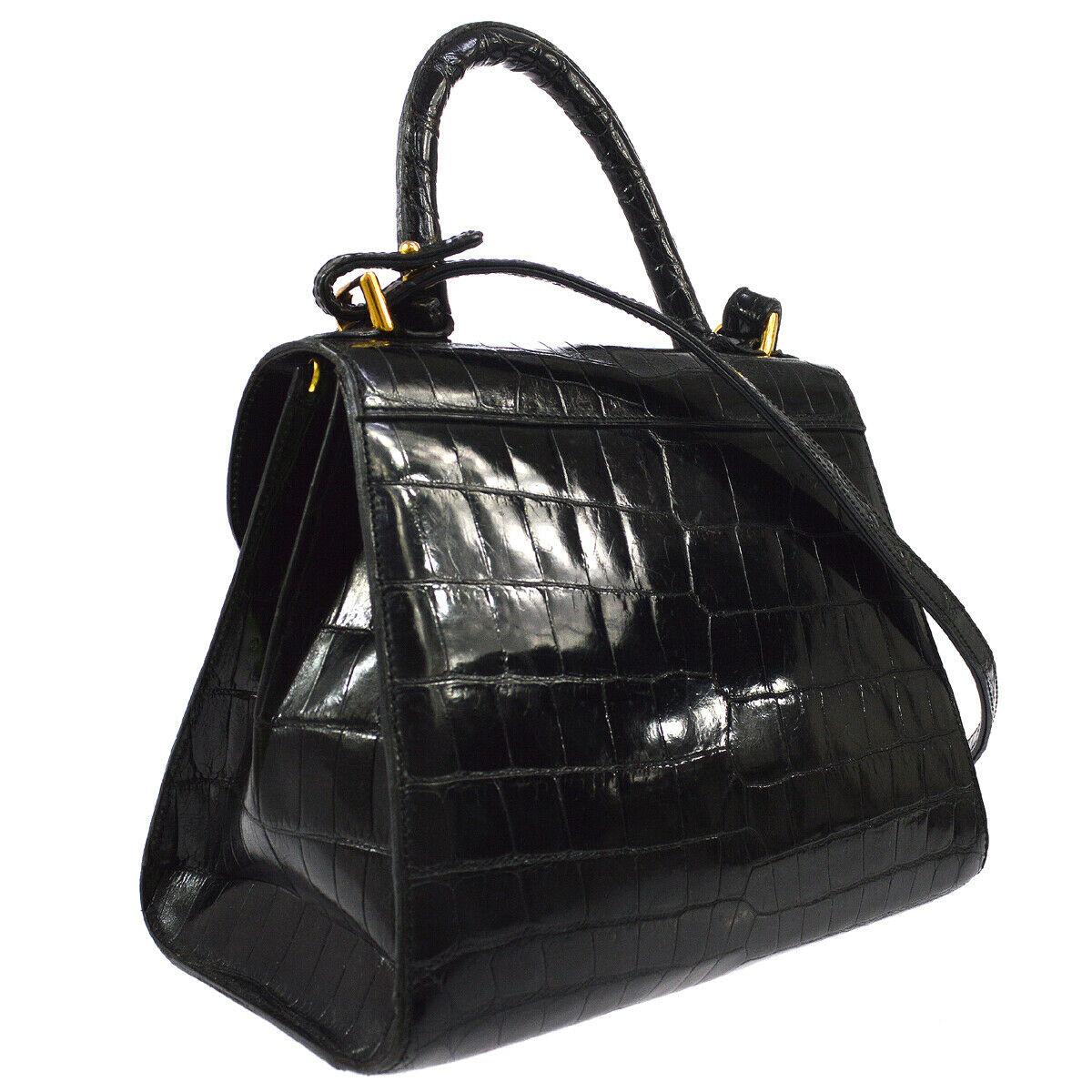 delvaux crocodile bag