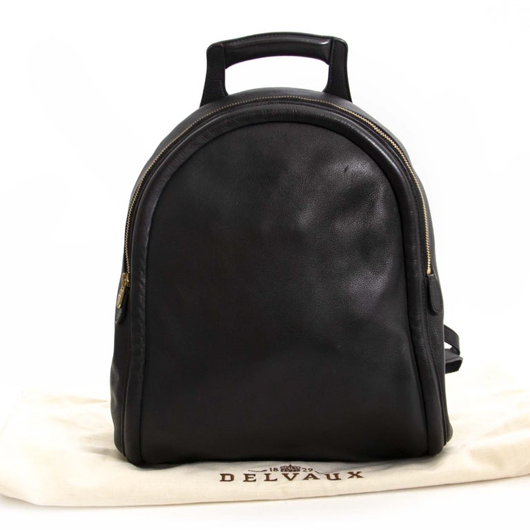 Delvaux Black Leather Backpack For Sale at 1stDibs | delvaux backpack,  rucksack for sale, leather backpack on sale
