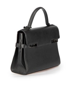 Delvaux Sac Le Tempête GM en cuir noir