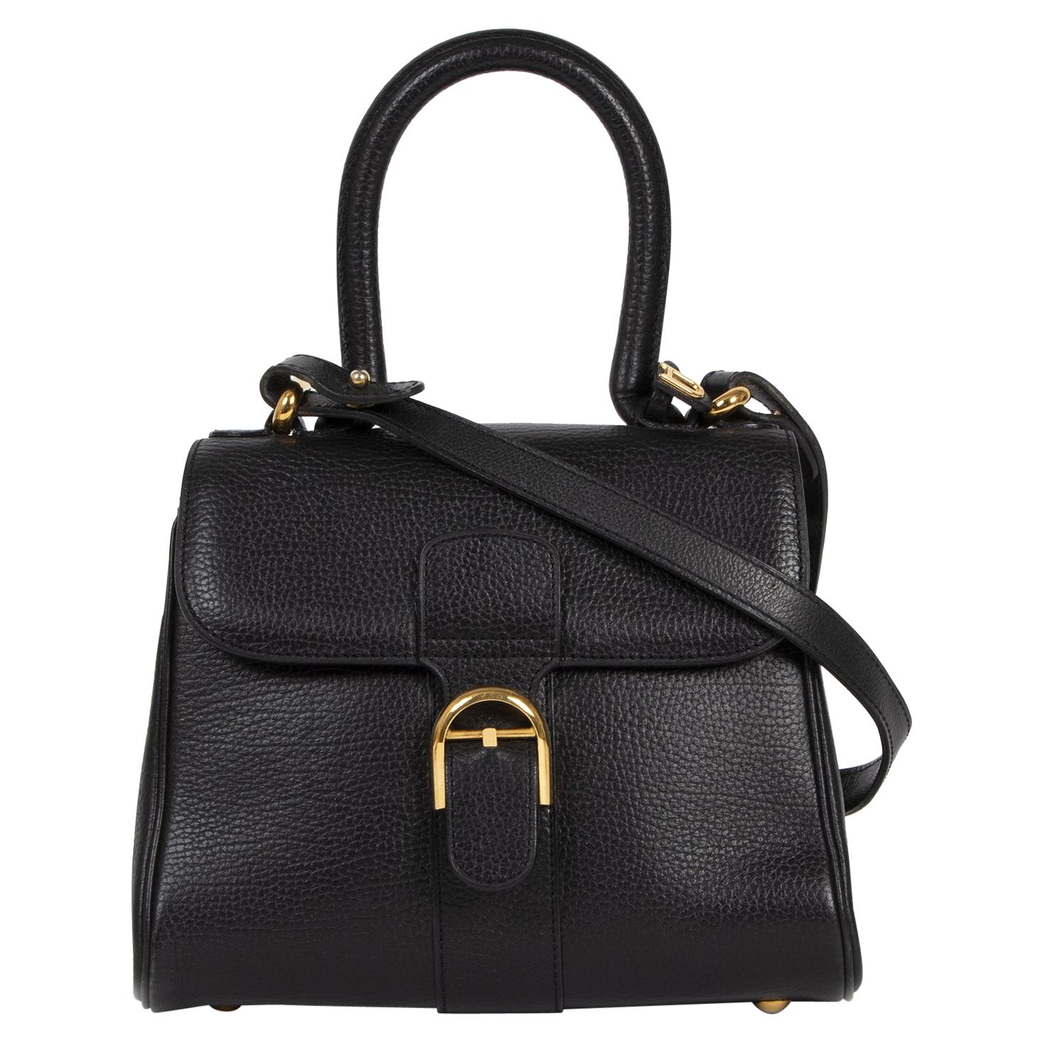 Delvaux Black Mini Brillant Bag