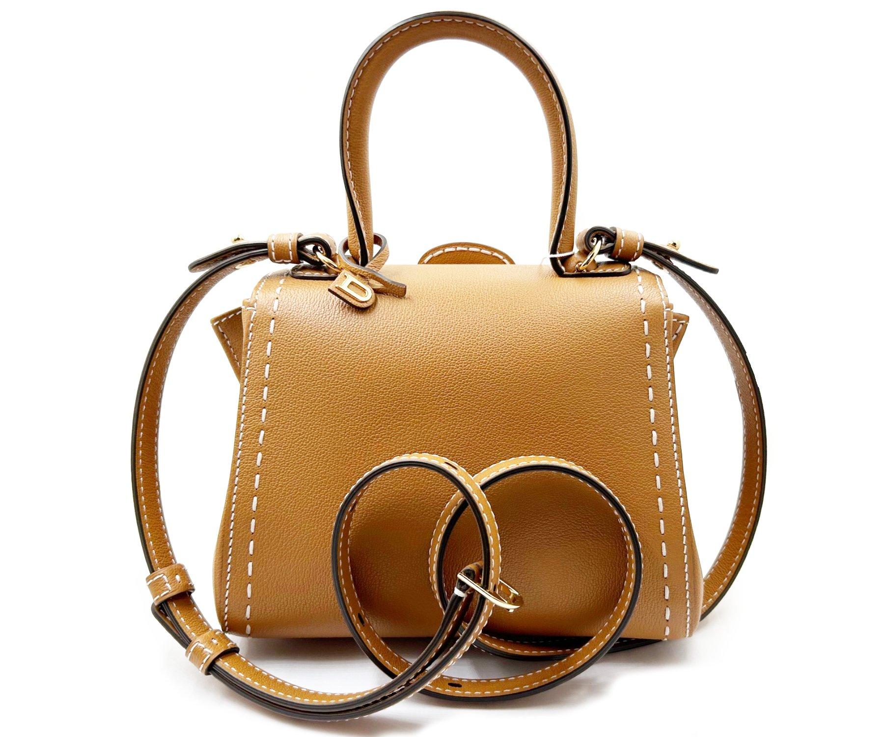 Delvaux Brand New Brilliant Surpique Mini Crossbody Tasche im Zustand „Neu“ im Angebot in Pasadena, CA