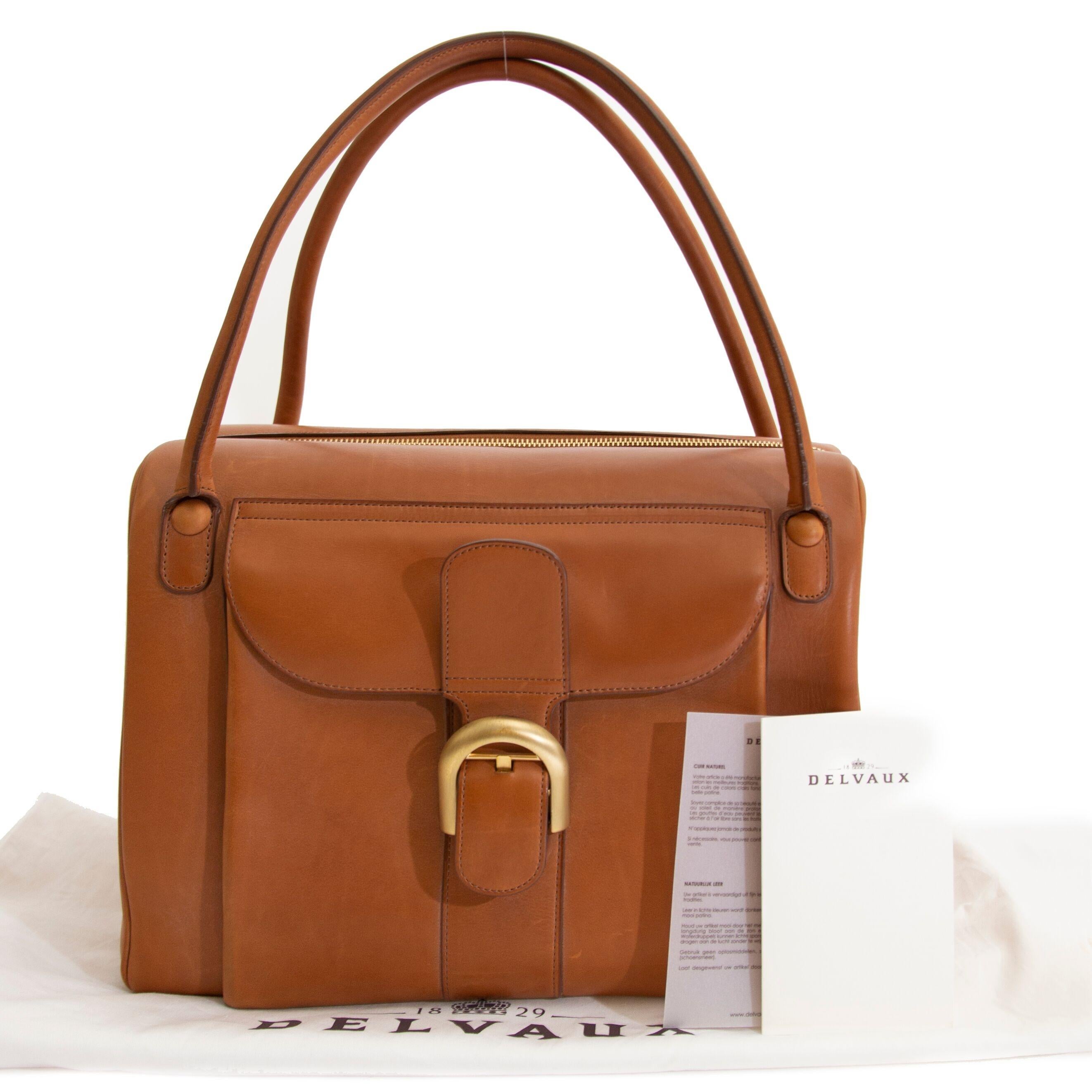 Very good preloved condition

Delvaux Brillant 12H Fauve Bourgogne

This charming Delvaux 12H is the perfect bag for a short get-away in style. The front of the bag looks like a classic Brillant, but this stunning bag will hold all the essentials