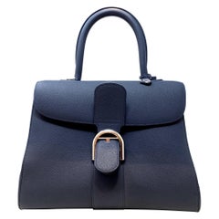 Delvaux Brillant Blue MM + Strap, 2019