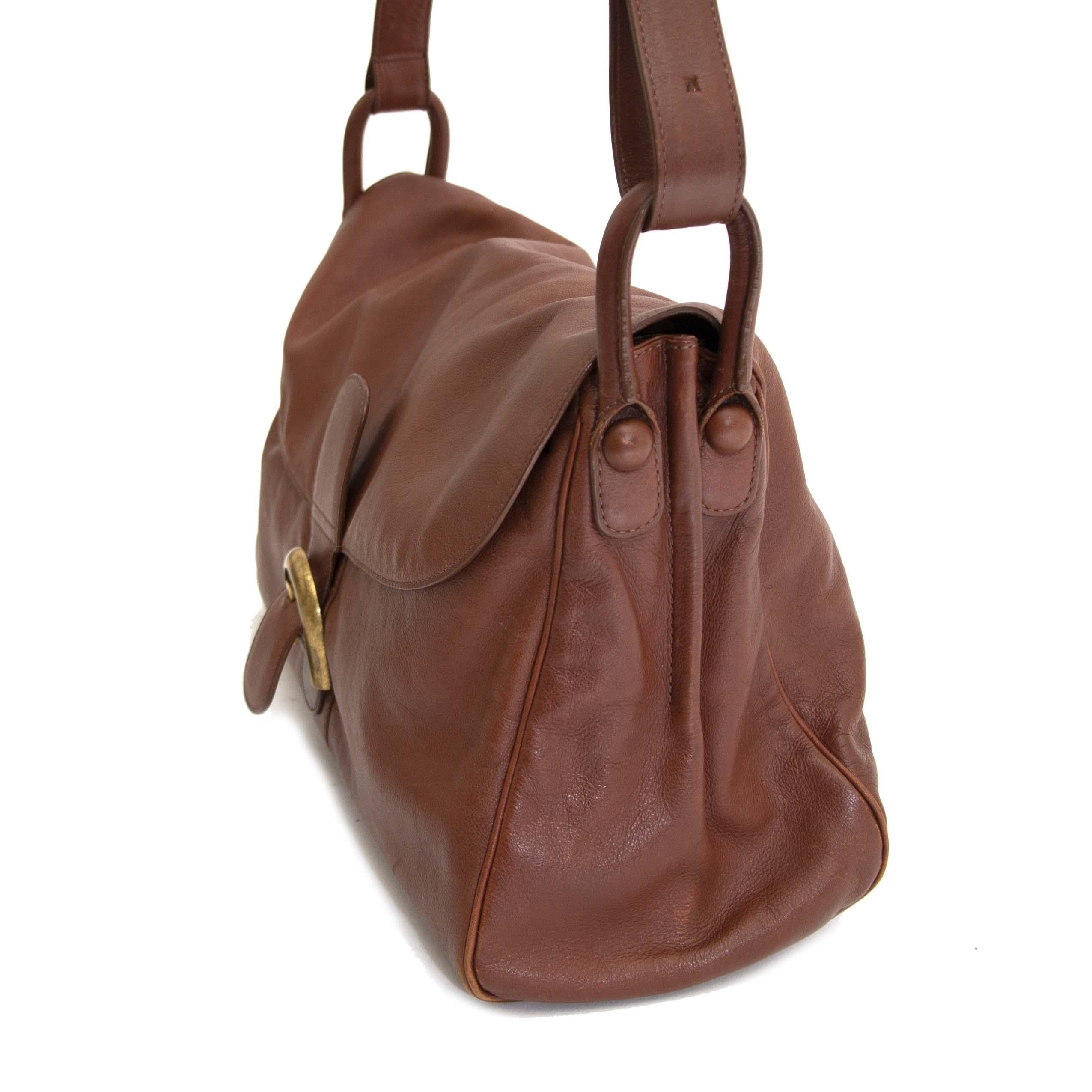 Delvaux Brillant Brown Shoulder Bag For Sale 1