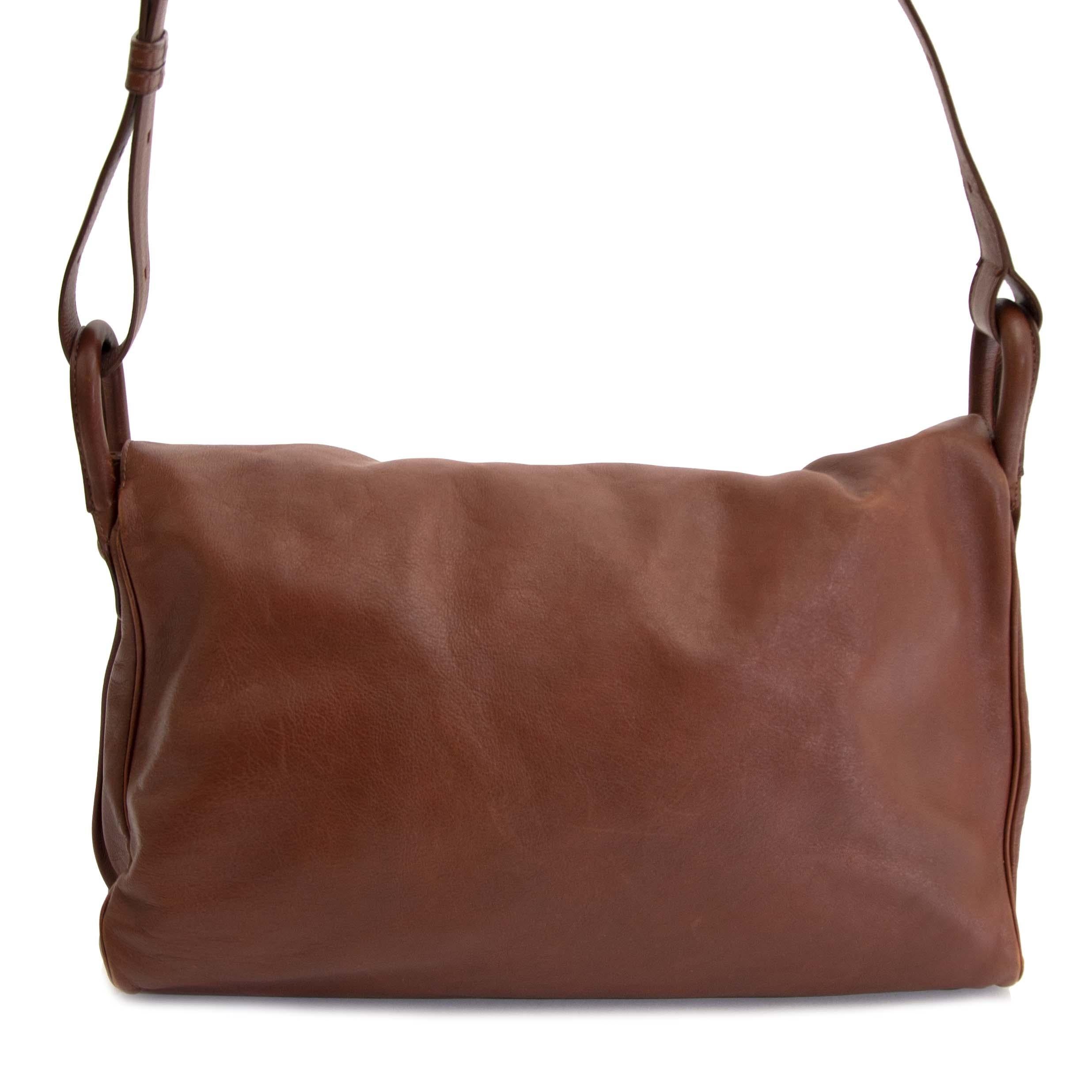 Delvaux Brillant Brown Shoulder Bag For Sale 4