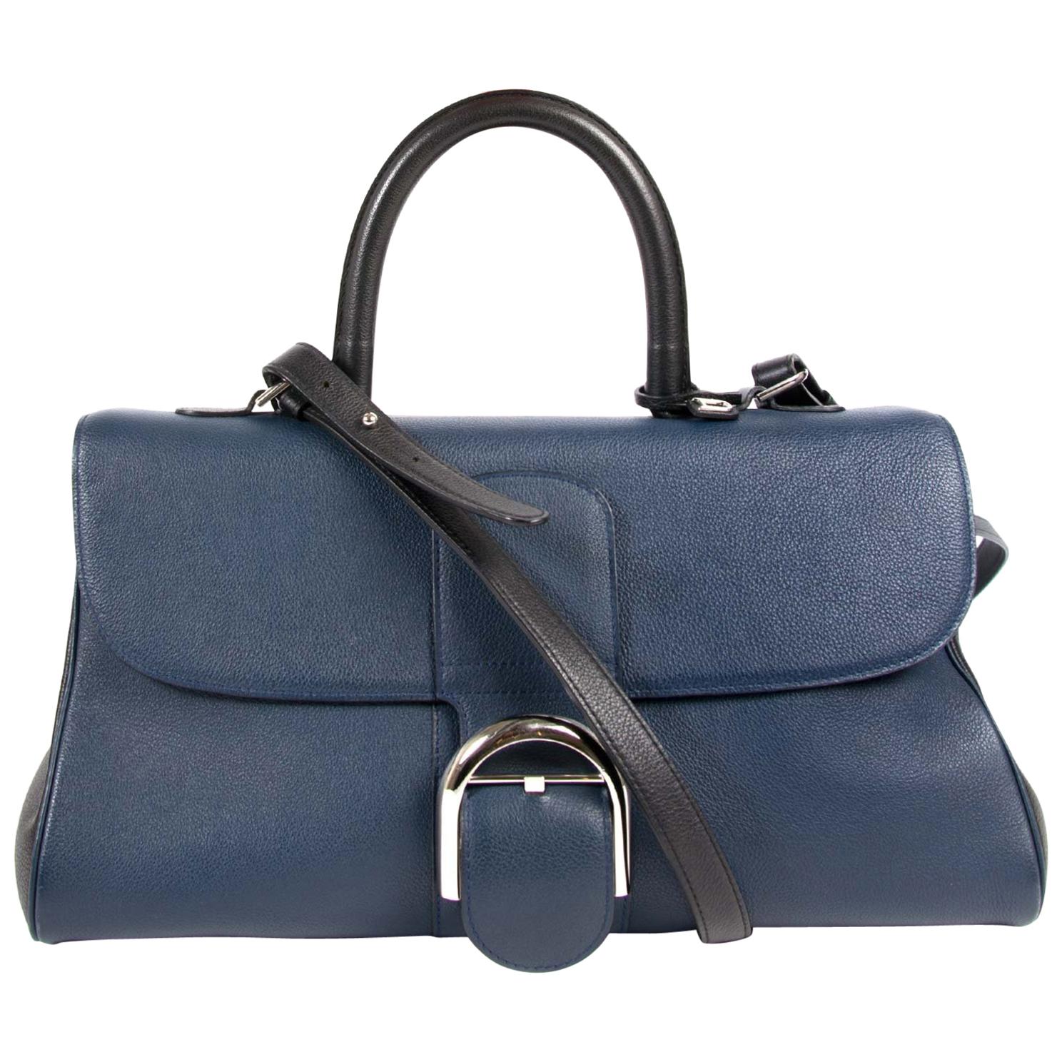 Delvaux Brillant East West Sellier Bicolor Bag
