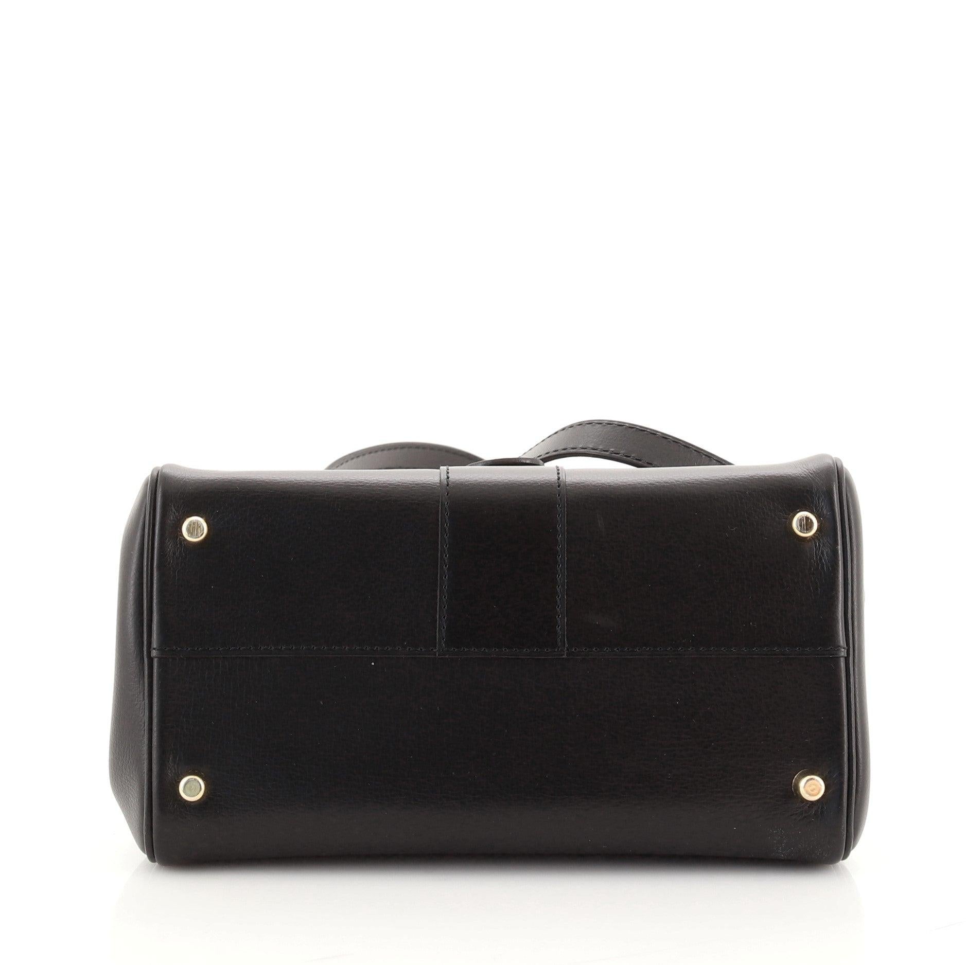 Delvaux Brillant Top Handle Bag Leder Mini für Damen oder Herren