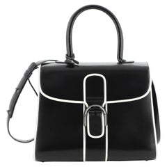 Delvaux Brillant Top Handle Bag Leather MM