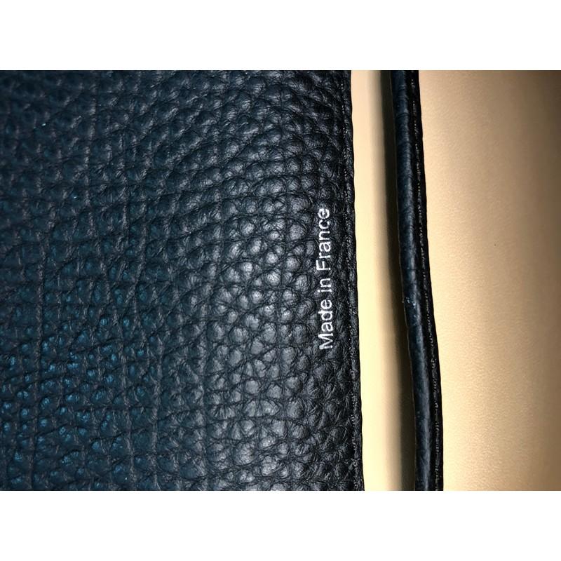 Women's or Men's Delvaux Brillant Top Handle Bag Whipstitch Leather Mini