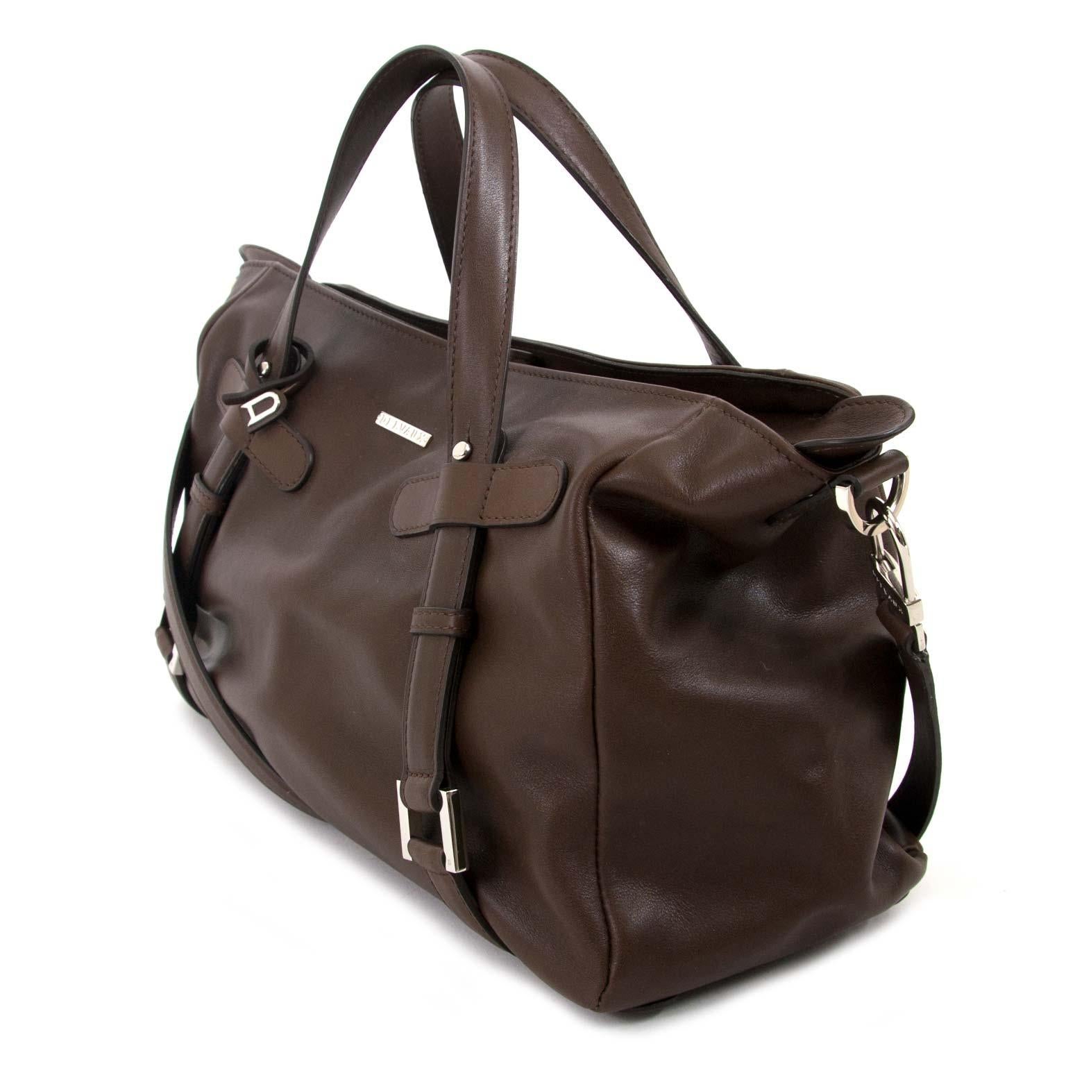 Delvaux Brown Saint Germain Bag  1