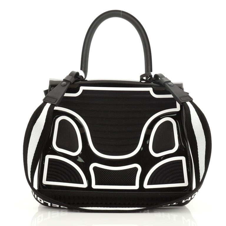 Delvaux Champion Brillant Top Handle Bag PVC and Rubber MM at 1stDibs