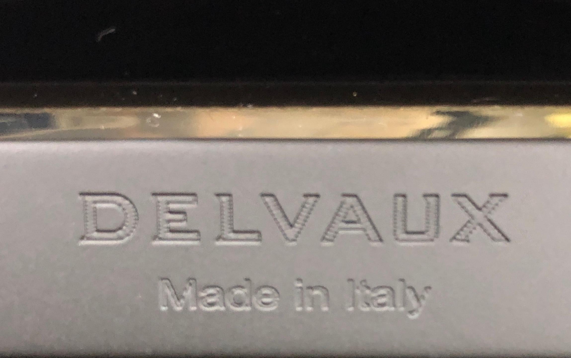 Delvaux Champion Brillant Top Handle Bag PVC and Rubber MM In Good Condition In NY, NY