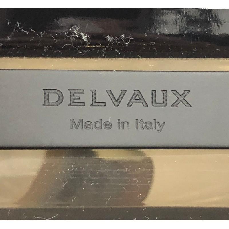 Delvaux Champion Brillant Top Handle Bag PVC and Rubber MM In Good Condition In NY, NY