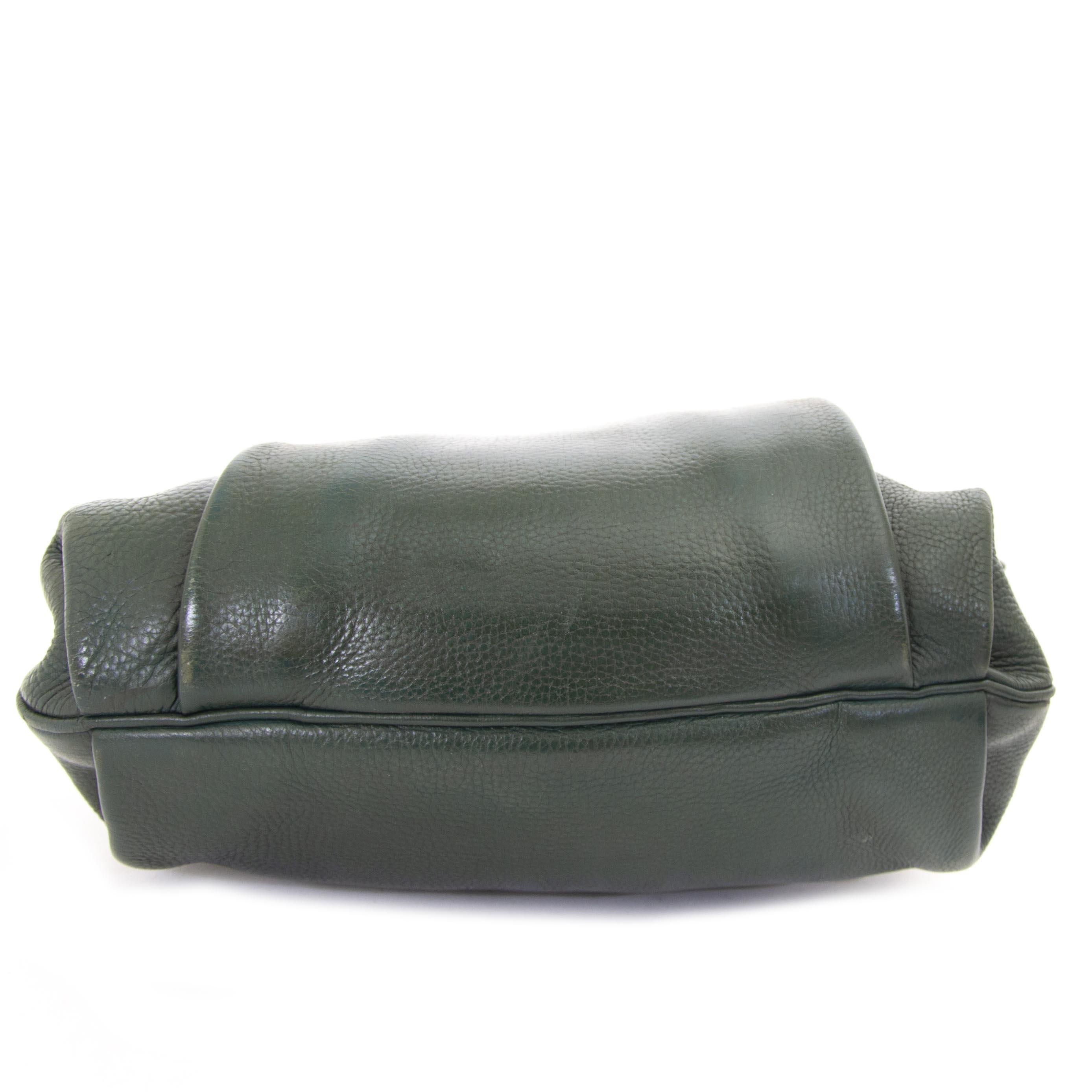 Gray Delvaux Green Faust Bag