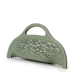 Delvaux Green Limited Edition Kaisin Basket Bag