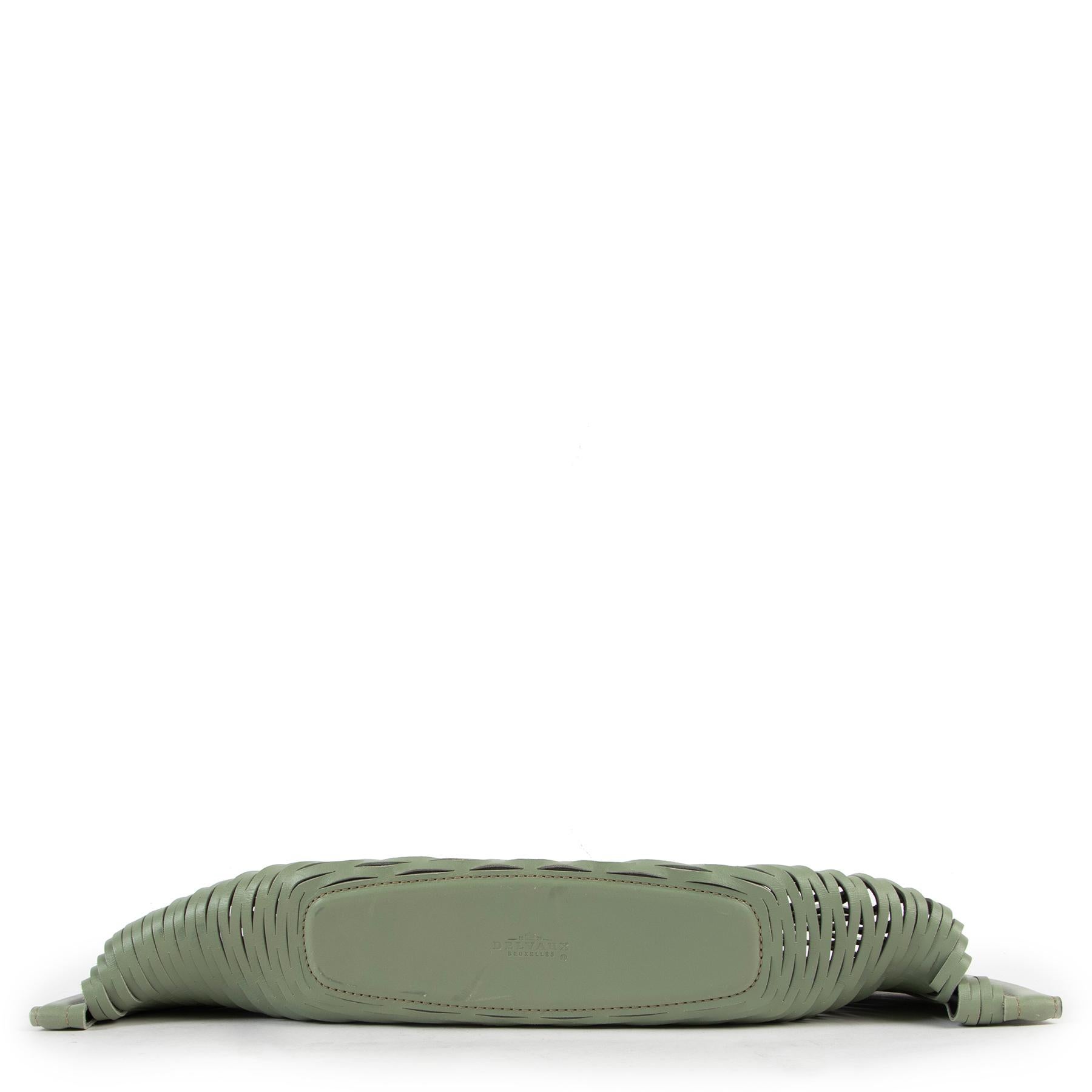 Grigio Borsa a cesto Kaisin di Delvaux Greene & Greene in edizione limitata