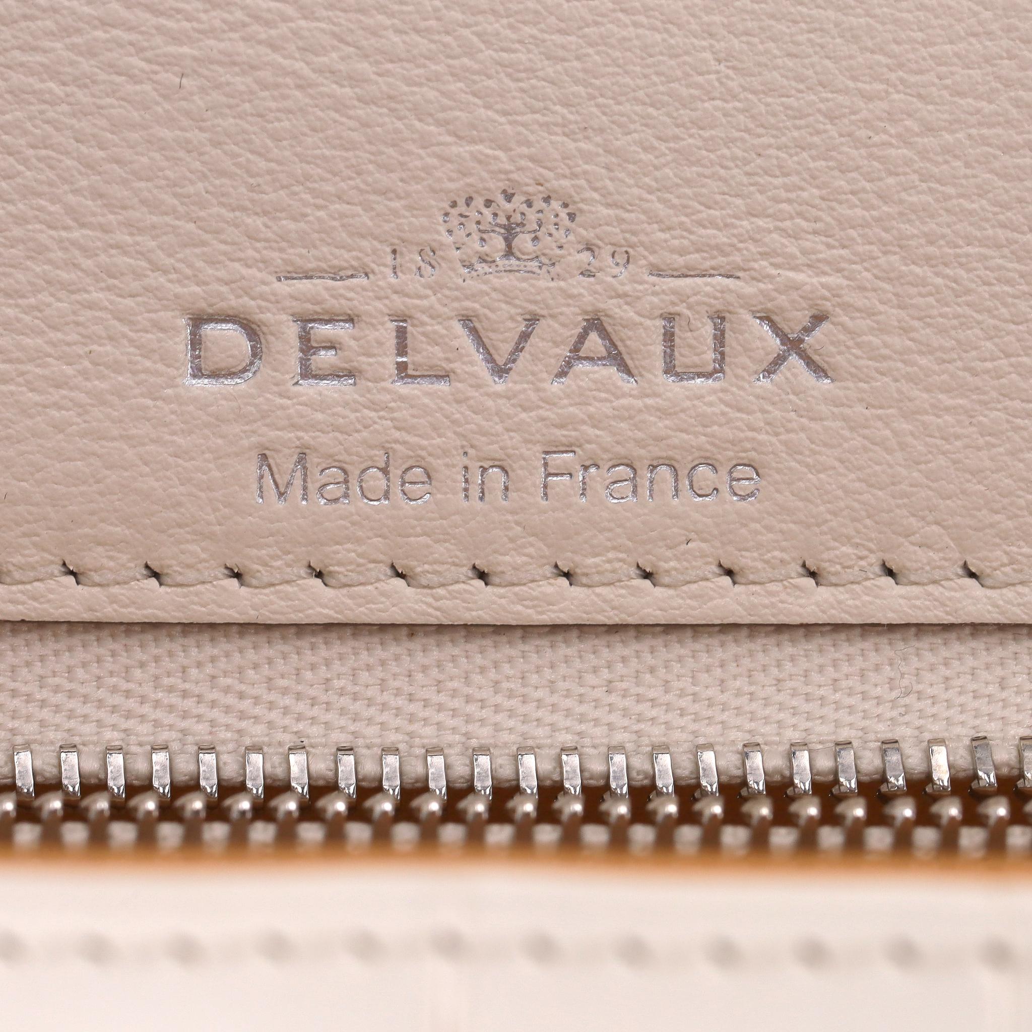 Delvaux Himalayan Crocodile Skin MM Tempete Bag For Sale 8