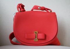 Delvaux Le Mutin Mini Leather Saddle Bag