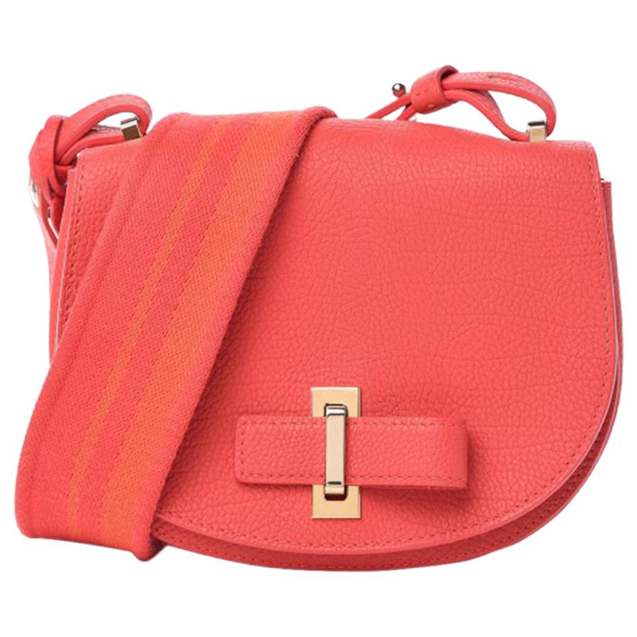 Delvaux Le Mutin Mini Leather Saddle Bag