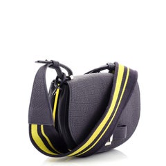 Delvaux Le Mutin Saddle Bag Leather Mini