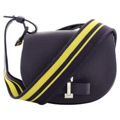 Delvaux Le Mutin Saddle Bag Leather Mini