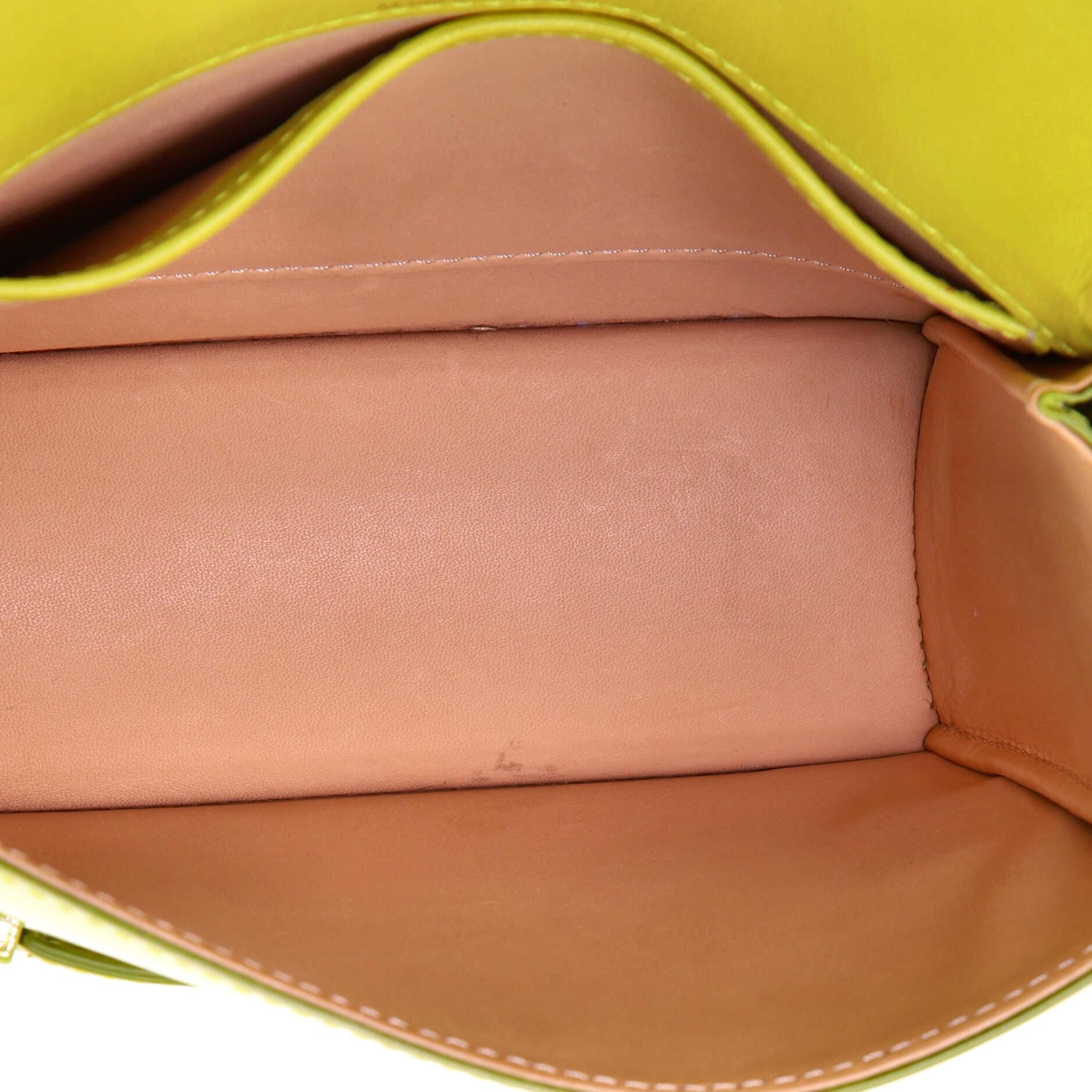 Women's or Men's Delvaux Madame Shoulder Bag Patent Mini