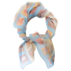 Delvaux Mousseline Silk Squares Scarf