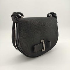 DELVAUX Mutin Shoulder bag in Blue Leather