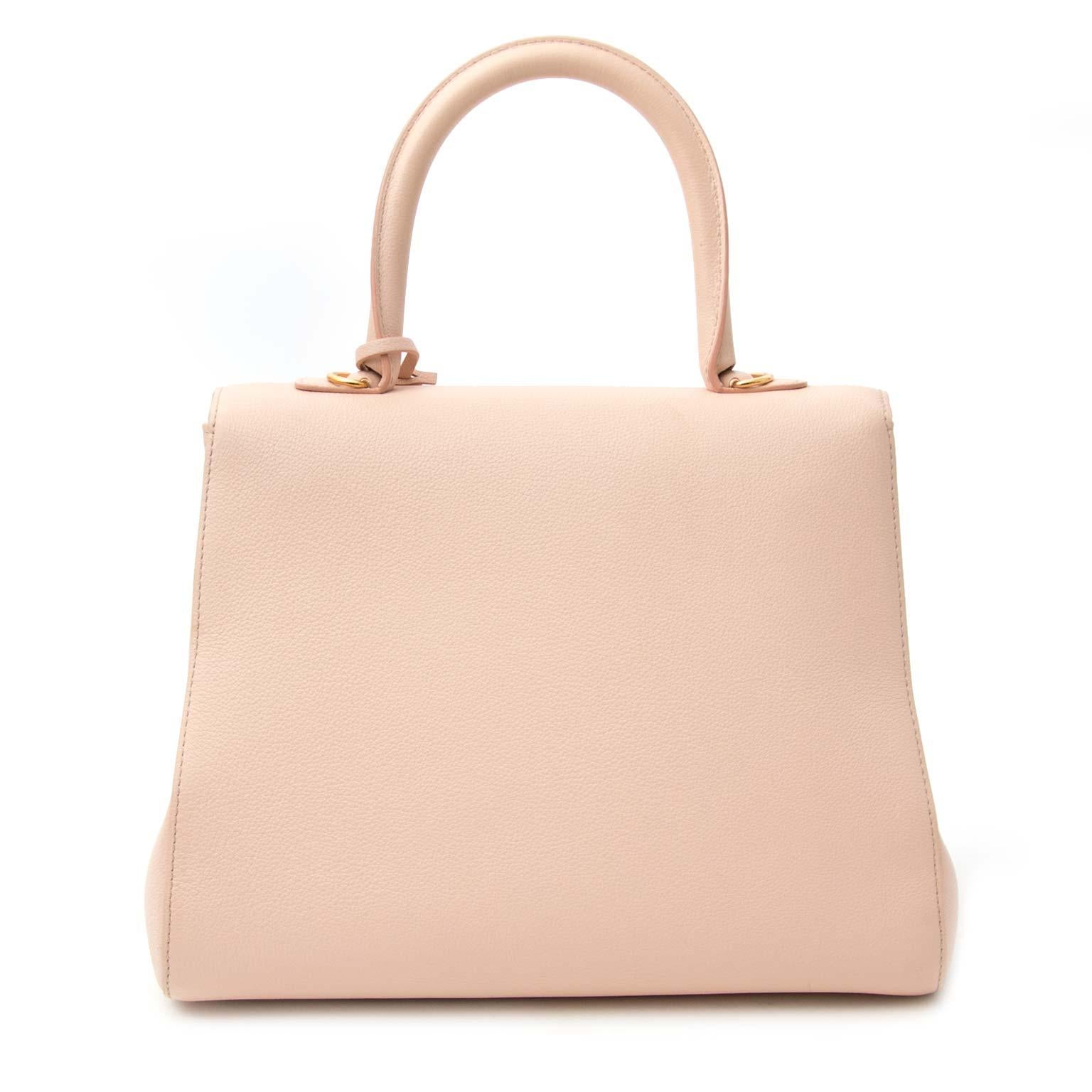 Very Good Condition

est retail price €4600,-

Delvaux Nude Brillant MM + Strap

This beautiful Delvaux Brillant bag is a real musthave! the bag comes in a adorable soft pink 