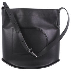 Delvaux Pin Shoulder Bag Leather Large