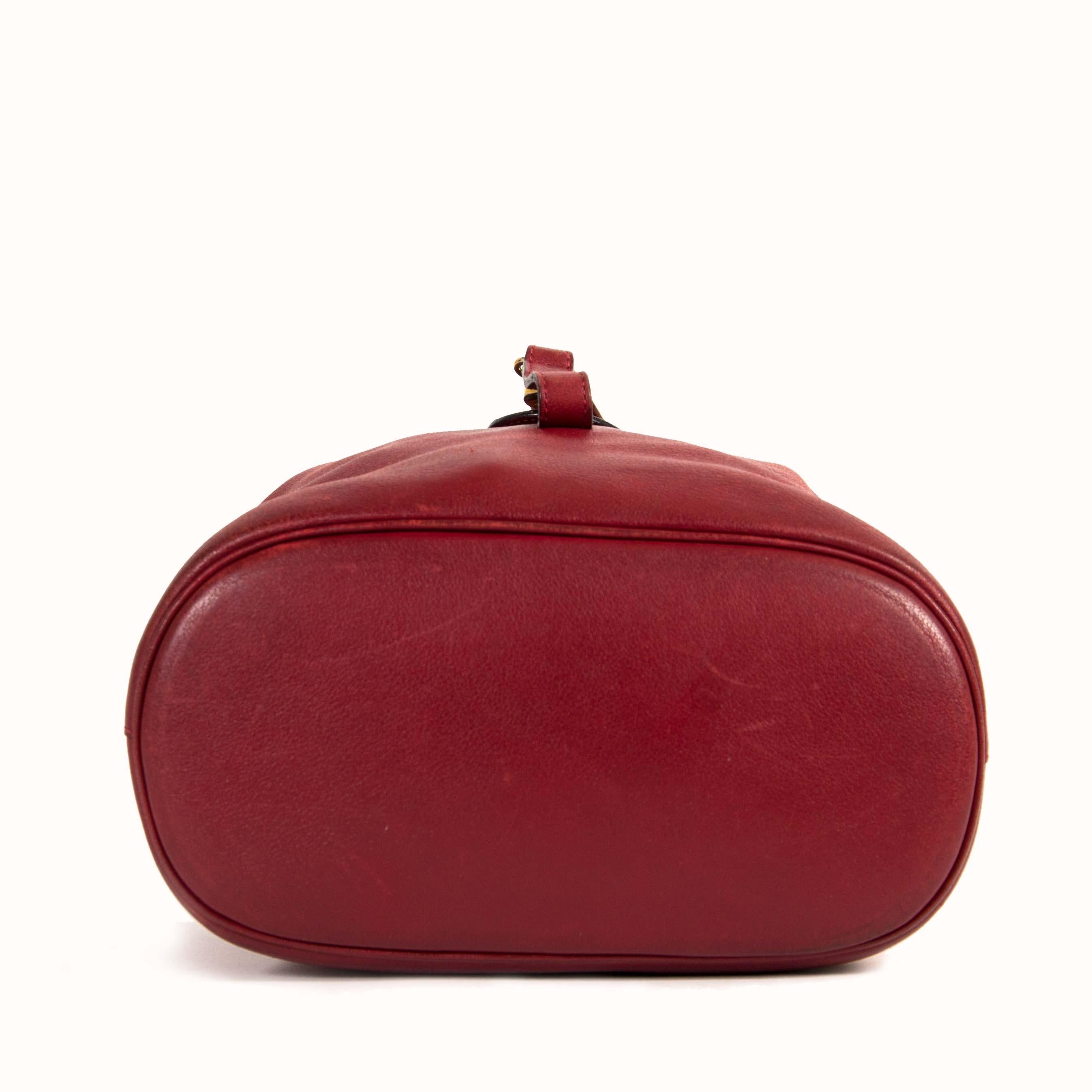 Delvaux Red Rose PM Backpack 1