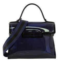 Delvaux Tempete Top Handle Bag Vinyl GM