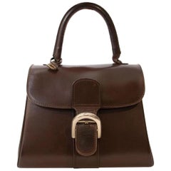 Delvaux Vintage Brown Boxcalf Brillant PM