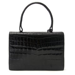 Delvaux Vintage Croco Handbag