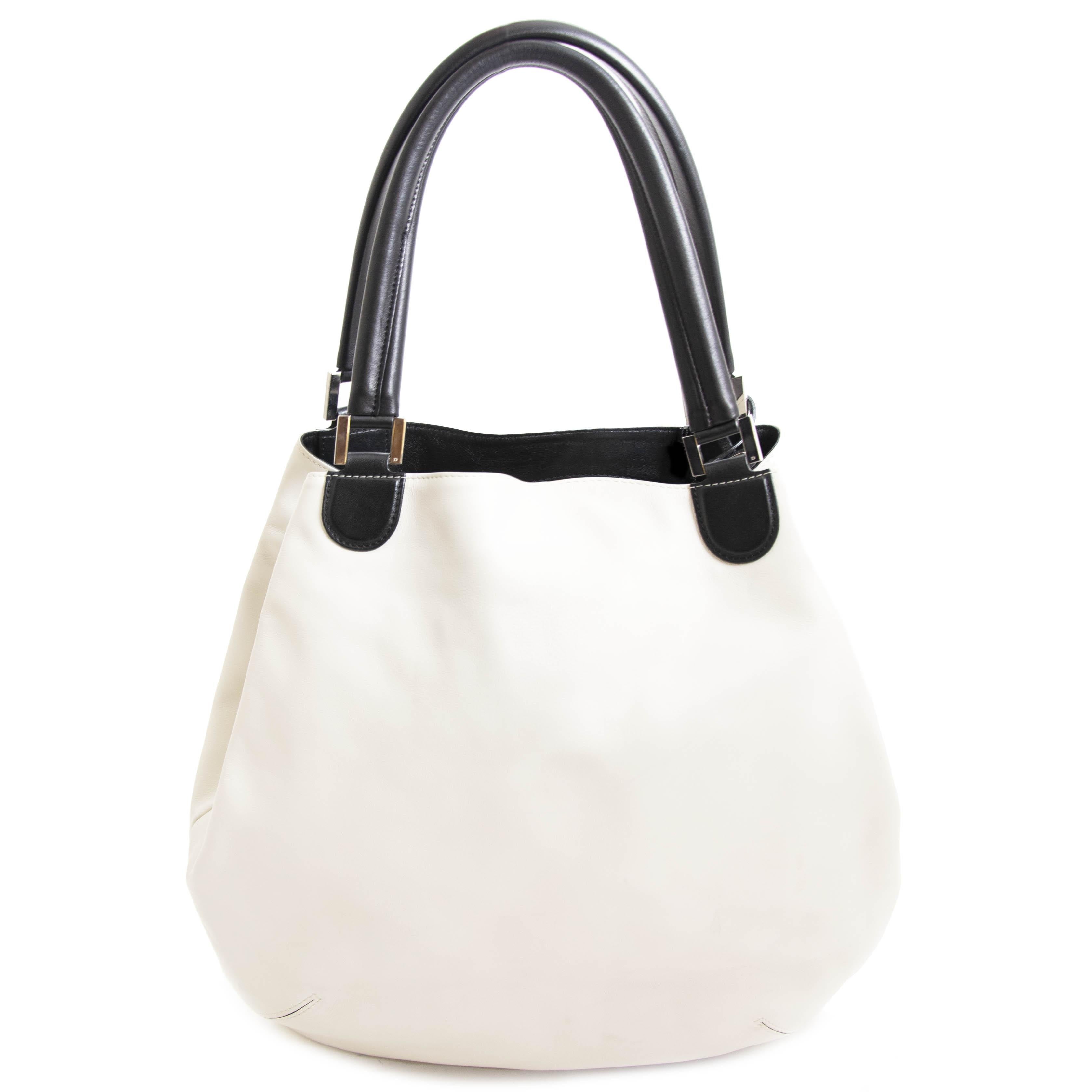 Delvaux White Louise Shoulder Bag 1