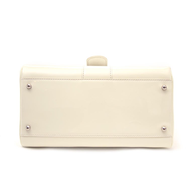 Brillant leather handbag Delvaux White in Leather - 22506473