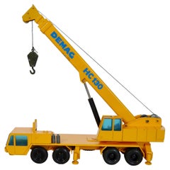 DEMAG Die Cast Miniature Crane Truck from NZG, West Germany, 1970s