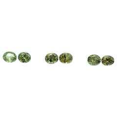 Granate Demantoide Lote Peso 2.60 Cts 6 Piezas Madagascar #NS953