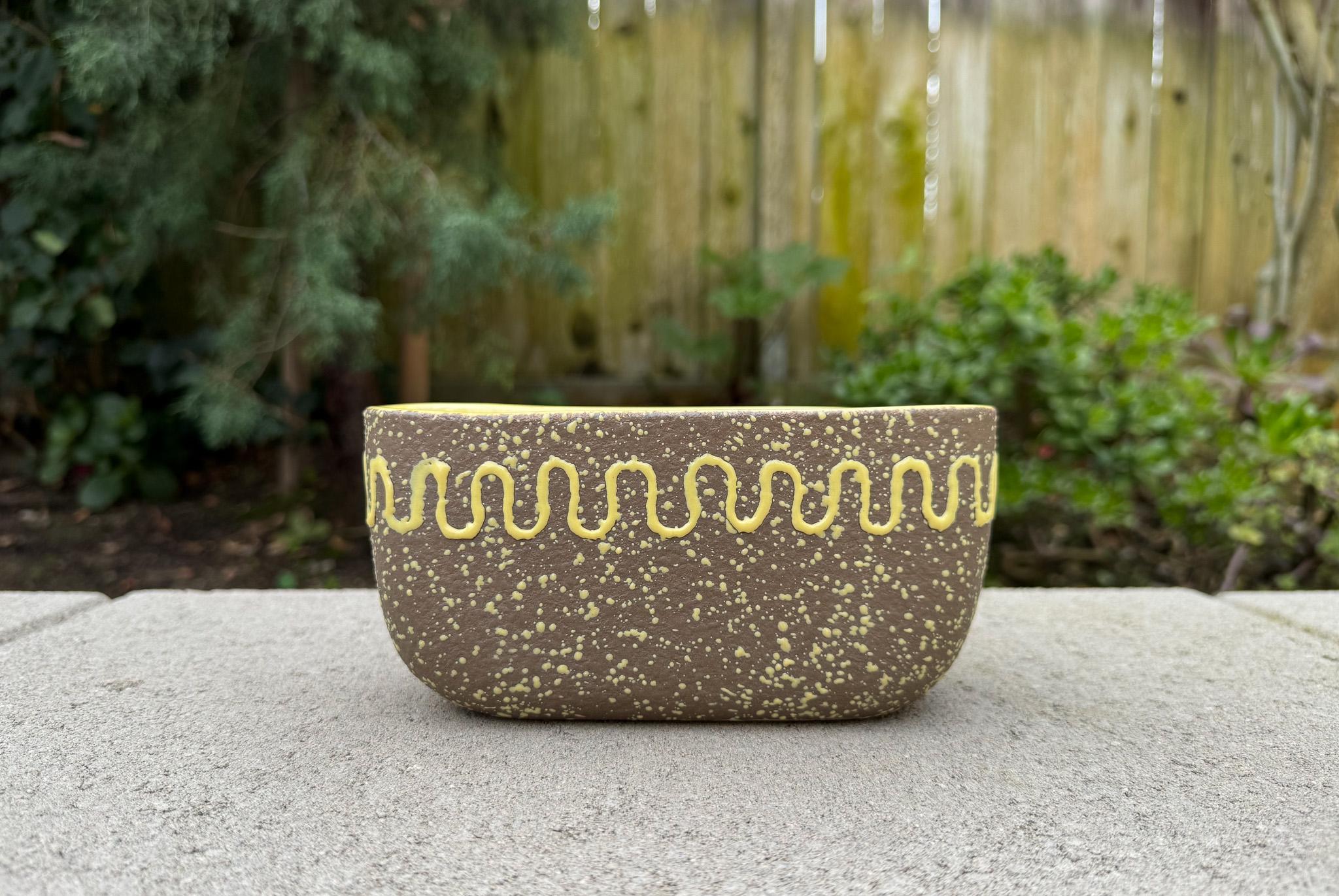 Mid-Century Modern Jardinière en céramique DeMaray, Californie, vers 1955 en vente