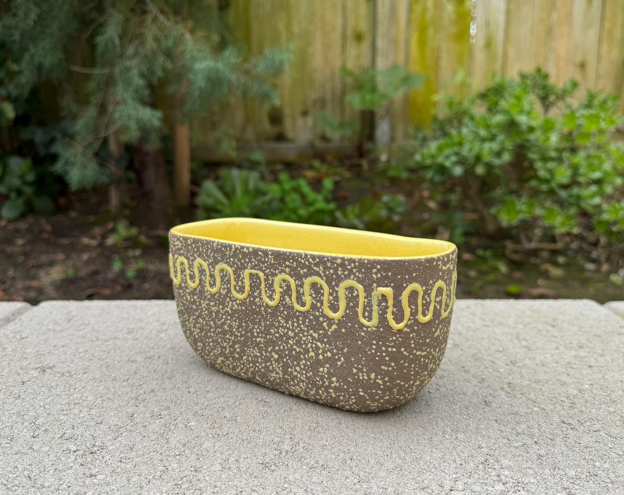 20ième siècle Jardinière en céramique DeMaray, Californie, vers 1955 en vente