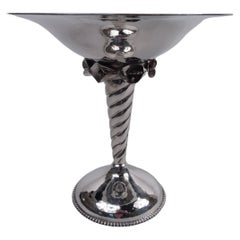 DeMatteo Midcentury Modern Sterling Silver Compote