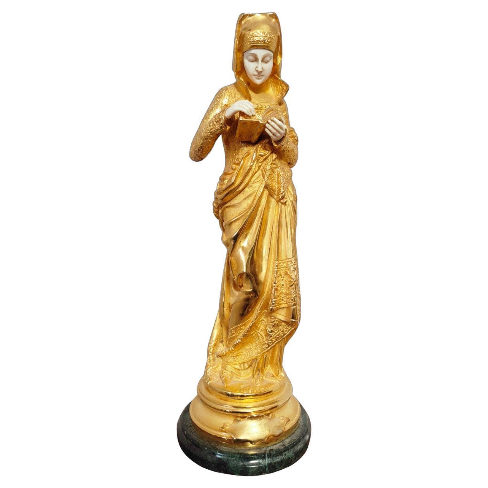 Classical Porcelain Statue of Greek Agriculture Goddess Demeter, circa ...