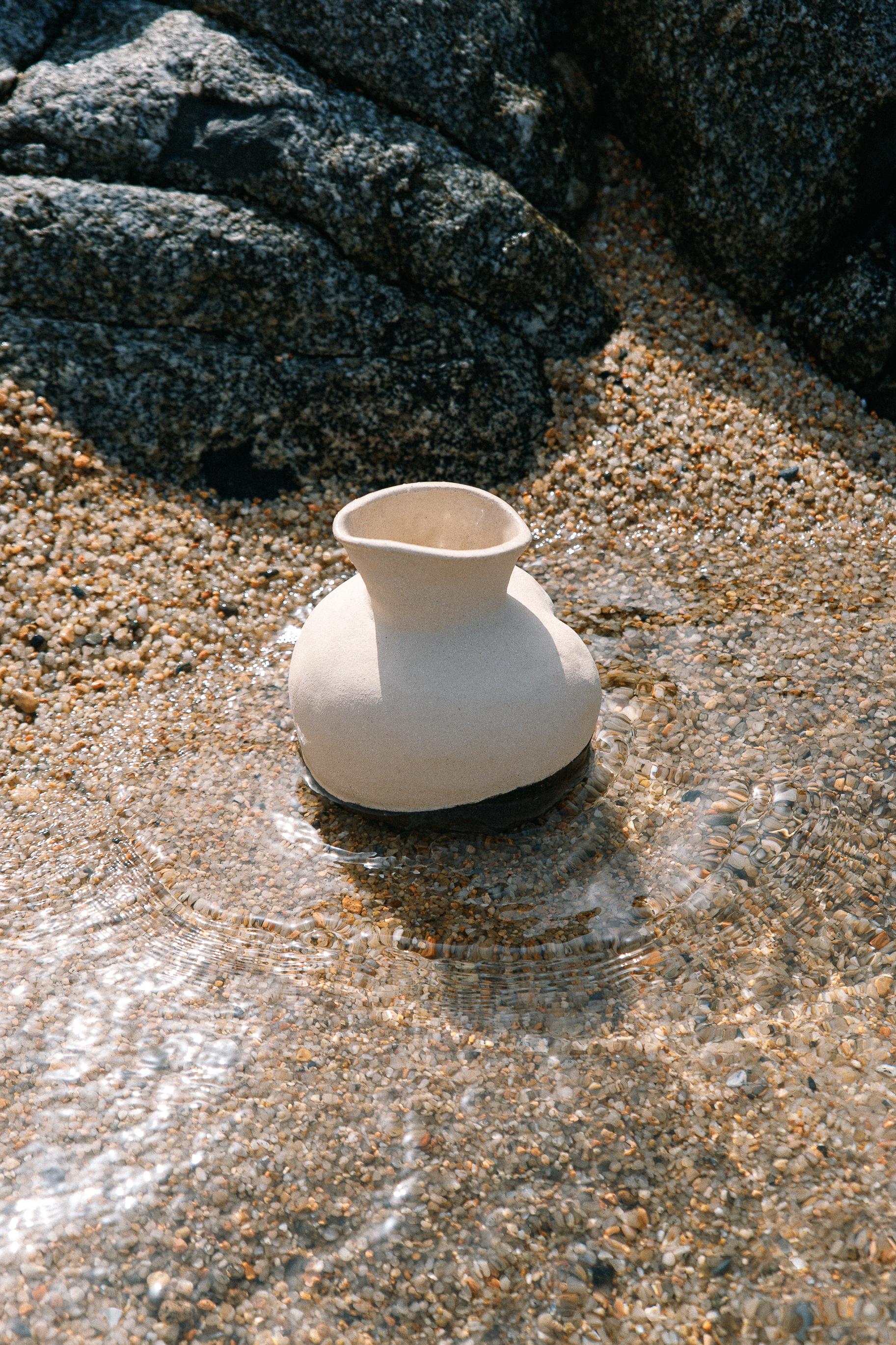 Stoneware Deméter Water Jar by Cuit Studio For Sale