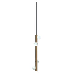 Demetra Bronze Pendant Lamp 2 by Alabastro Italiano